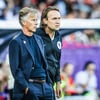 Arvid Smit (rechts) in gesprek met Andries Jonker 