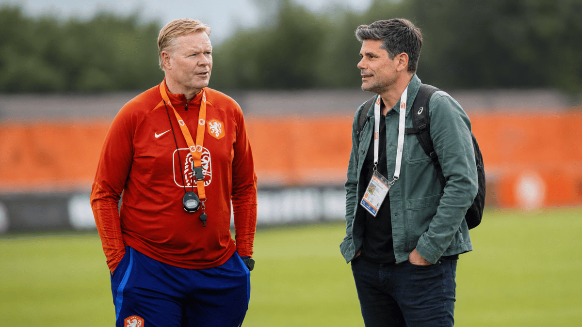 Ronald Koeman en Jeroen Stekelenburg