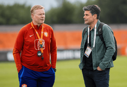 Ronald Koeman en Jeroen Stekelenburg