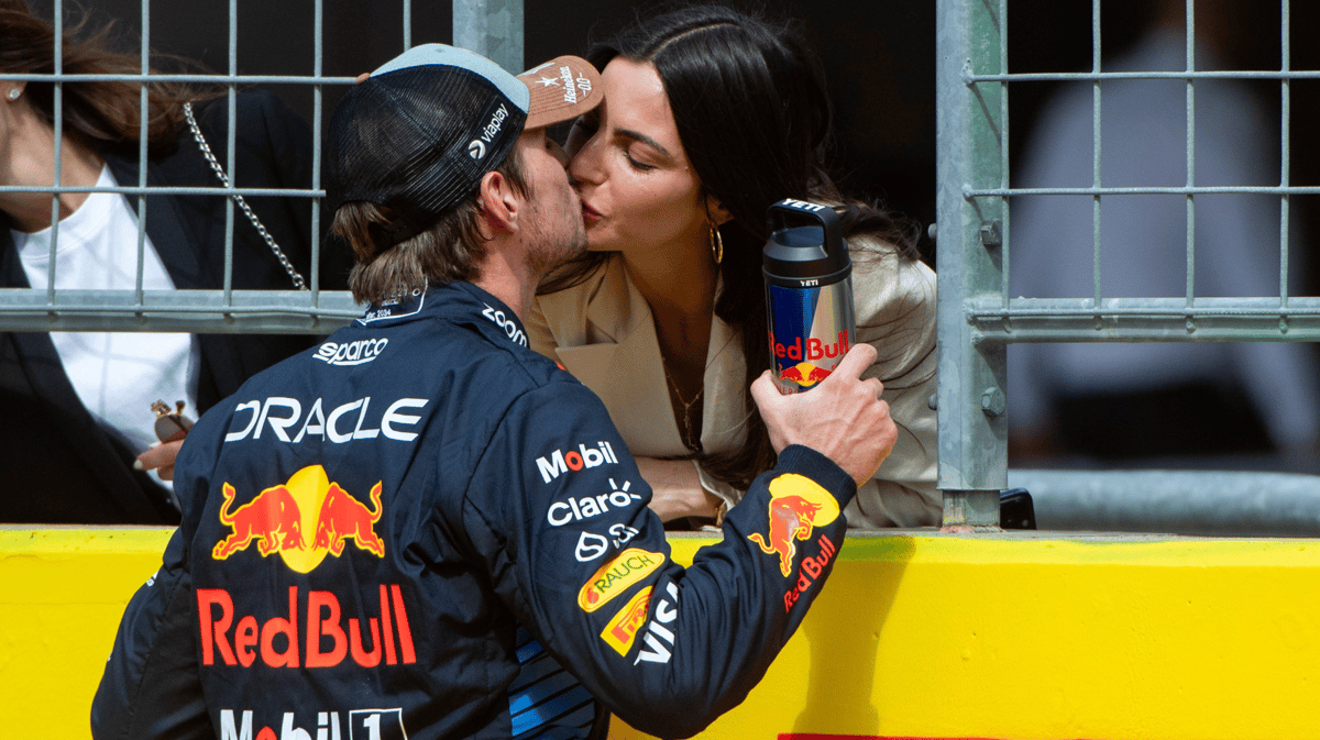 Kelly Piquet en Max Verstappen 