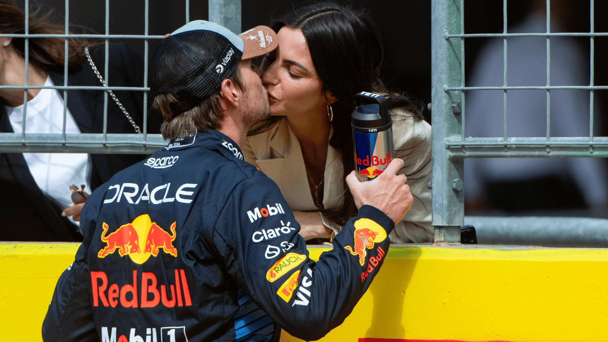 Kelly Piquet en Max Verstappen 