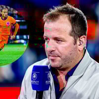 Rafael van der Vaart, Xavi Simons, Nederland - IJsland, Oranje, Euro2024