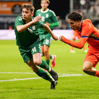 Ro-Zangelo Daal in actie voor Jong Oranje