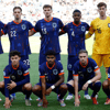 De opstelling van Jong Oranje tegen Jong Portugal
