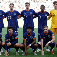De opstelling van Jong Oranje tegen Jong Portugal