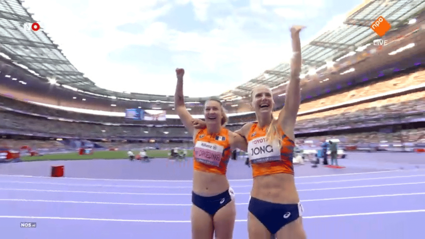 Fleur Jong, Kimberly Alkemade, Marlène van Gansewinkel, atletiek, goud, Paralympische Spelen, 100 meter, TeamNL