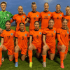 De opstelling van Oranje Onder-19 tegen Schotland