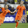 Crysencio Summerville scoort tijdens Nederland - Japan