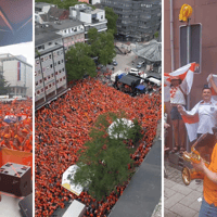 Tienduizenden Oranjefans veroveren Dortmund