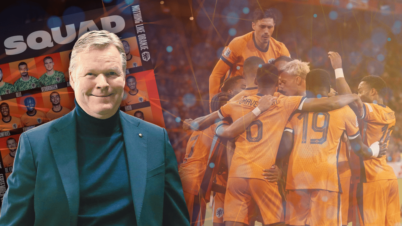 Ronald Koeman, bondscoach van het Nederlands elftal