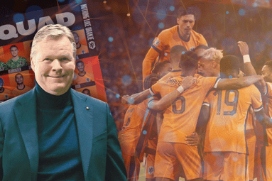 Ronald Koeman, bondscoach van het Nederlands elftal