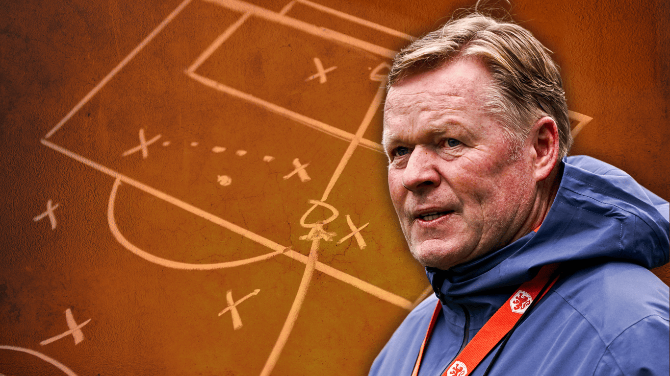 Ronald Koeman, bondscoach van het Nederlands elftal