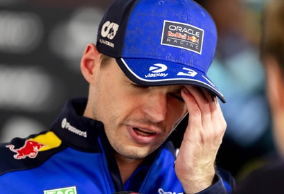 Teleurstelling bij Max Verstappen