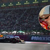 Max Verstappen tijdens de GP van Mexico