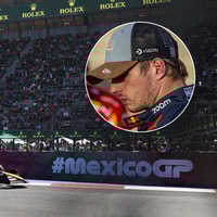 Max Verstappen tijdens de GP van Mexico