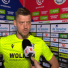 Andries Noppert voor de camera van ESPN