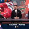 Zlatan Ibrahimovic en Thierry Henry verbazen zich over de tactiek van Oranje tegen Marokko.