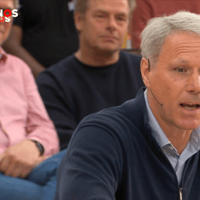 Marco van Basten bij Studio Fusball op de NOS