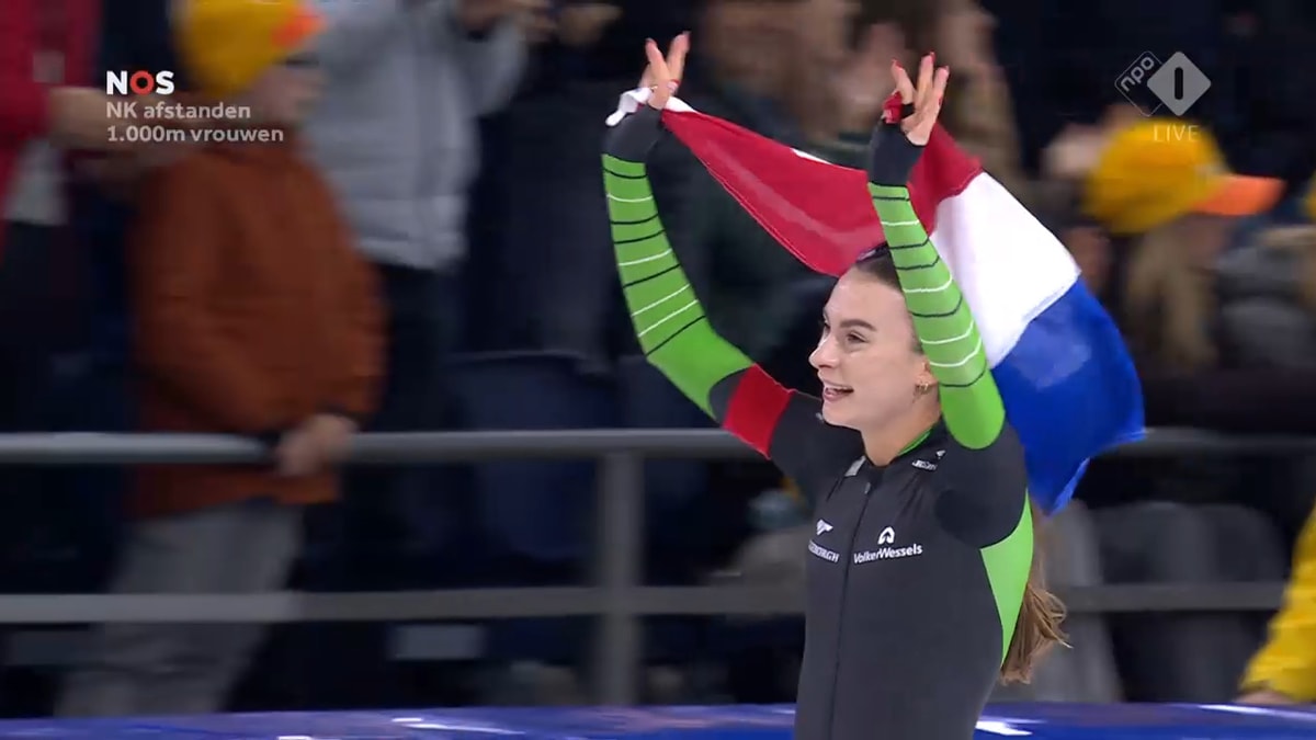 Femke Kok grijpt NK-goud