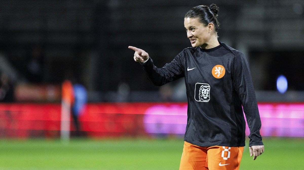 Sherida Spitse, recordinternational van de Oranje Leeuwinnen