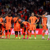 Teleurstelling bij het Nederlands elftal