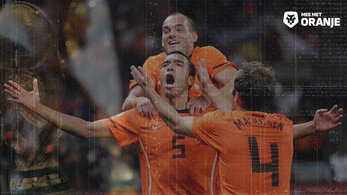 Giovanni van Bronckhorst, Nederland - Uruguay (3-2) op WK 2010