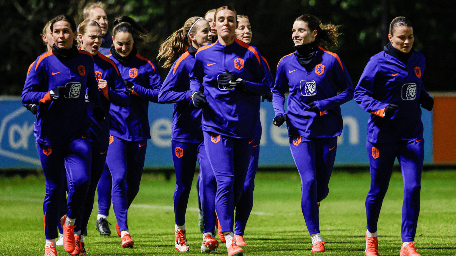  Vermoedelijke opstelling Oranje Leeuwinnen