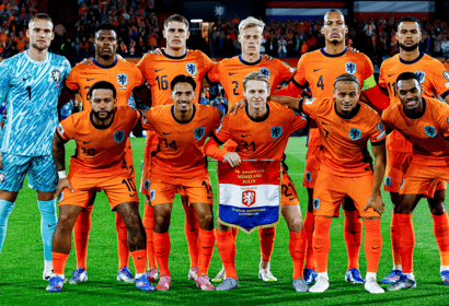 De opstelling van het Nederlands elftal tegen Polen
