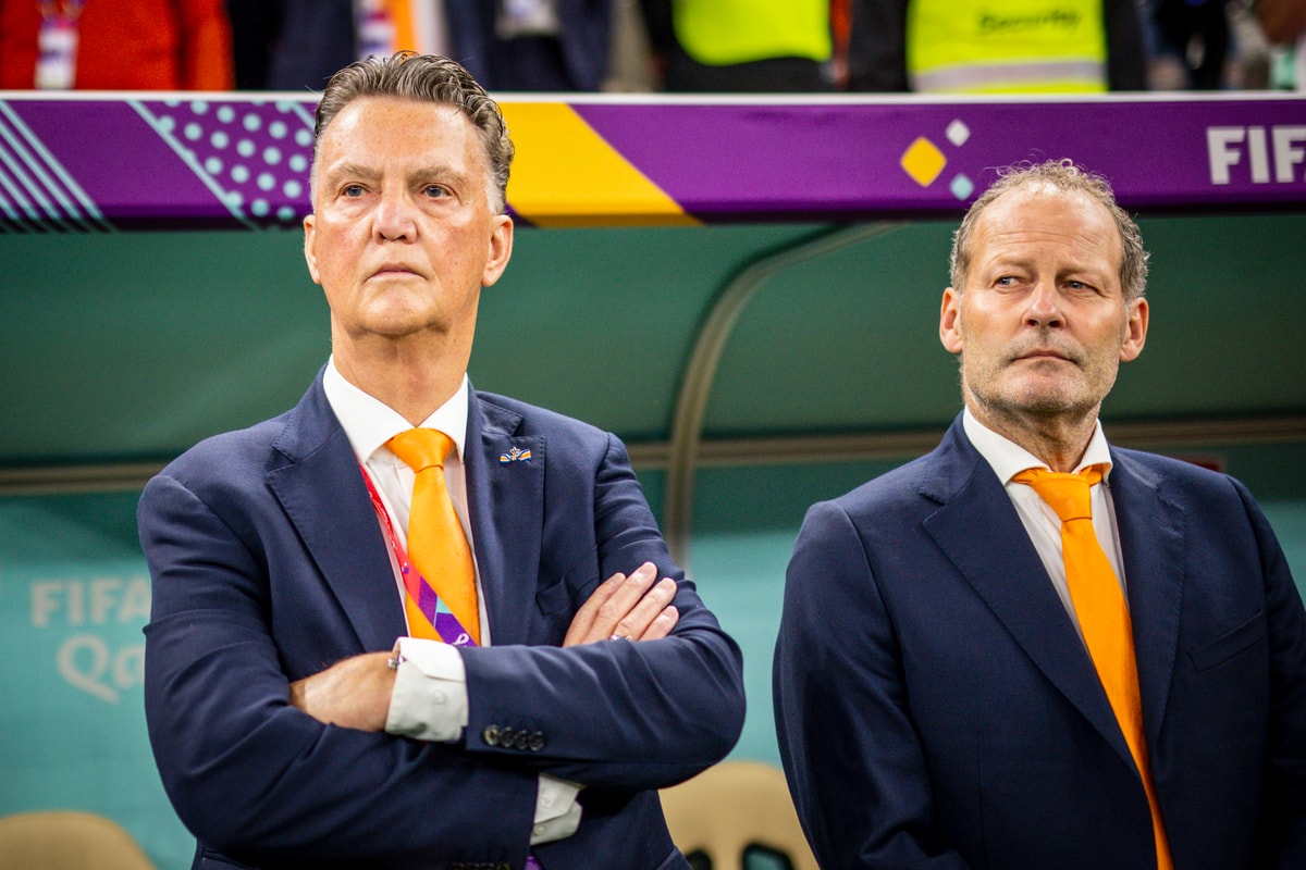 Louis van Gaal en Danny Blind