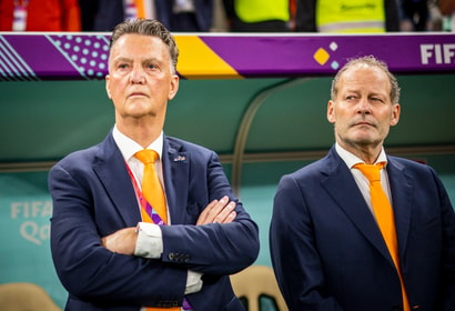 Louis van Gaal en Danny Blind