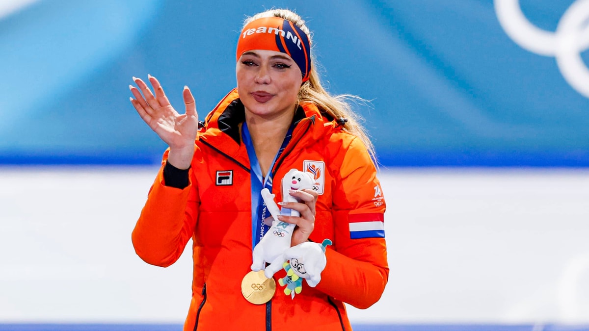 Jutta Leerdam op de Olympische Winterspelen