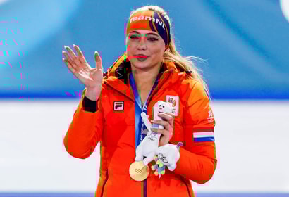 Jutta Leerdam op de Olympische Winterspelen