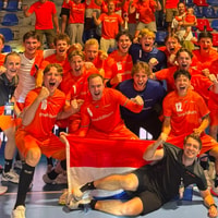 Handbaltalenten winnen EHF Championship I 