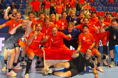 Handbaltalenten winnen EHF Championship I 