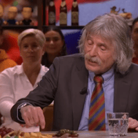 Johan Derksen bij Vandaag Inside Oranje op SBS 6