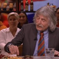 Johan Derksen bij Vandaag Inside Oranje op SBS 6