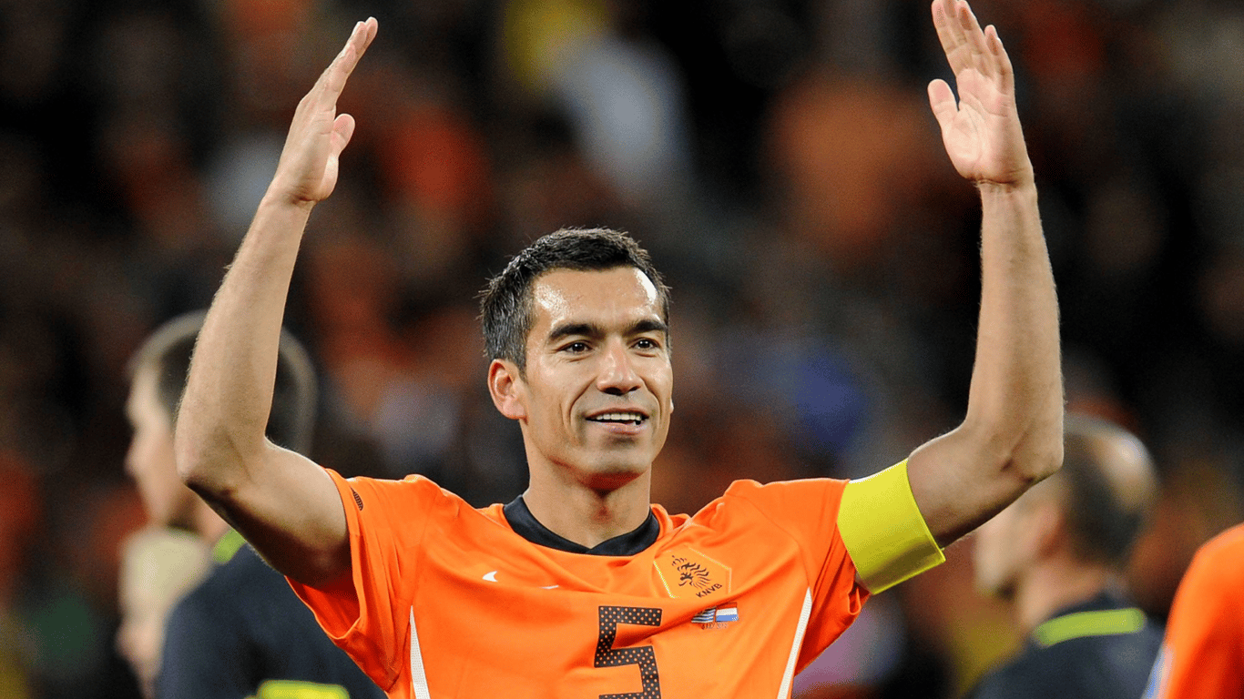 Giovanni van Bronckhorst tijdens het WK 2010