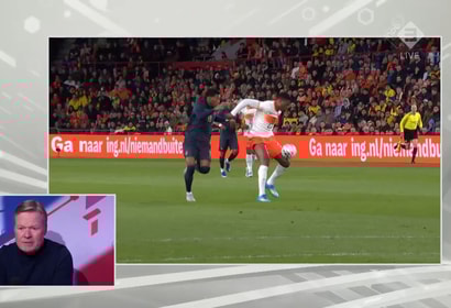 Ronald Koeman, bondscoach van het Nederlands elftal