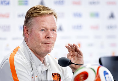 Ronald Koeman, bondscoach van het Nederlands elftal