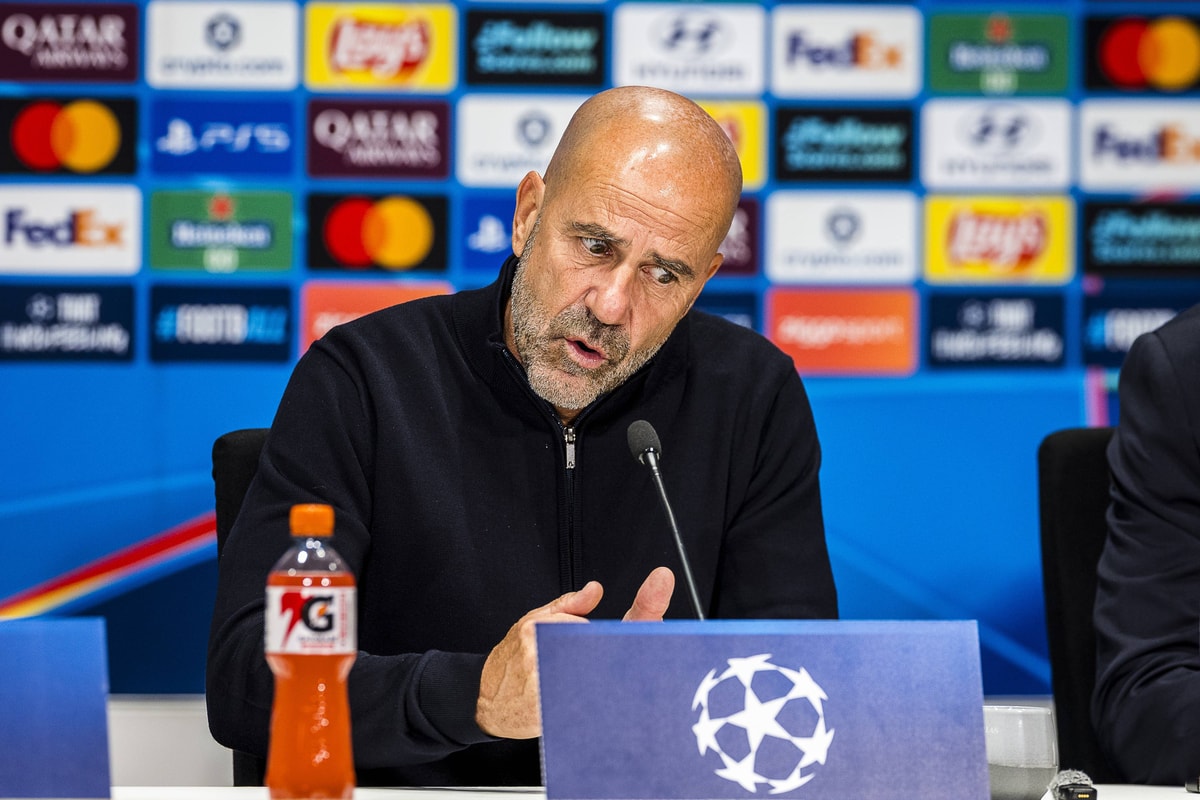 Peter Bosz, trainer van PSV
