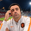 Xavi Hernández in aanloop naar Servië - Nederland