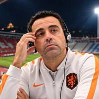 Xavi Hernández in aanloop naar Servië - Nederland