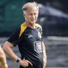 Andries Jonker, bondscoach van de Oranje Leeuwinnen