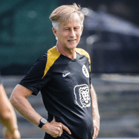 Andries Jonker, oud-bondscoach van de Oranje Leeuwinnen