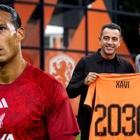 Virgil van Dijk, Xavi Hernández en Nigel de Jong