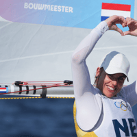 Marit Bouwmeester, zeilen, goud, Olympische Spelen, TeamNL, ILCA 6-klasse, Parijs2024