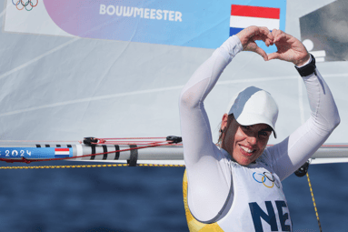 Marit Bouwmeester, zeilen, goud, Olympische Spelen, TeamNL, ILCA 6-klasse, Parijs2024