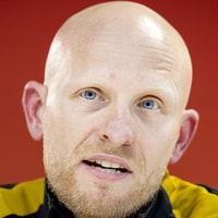 Arjan Veurink, bondscoach van de Oranje Leeuwinnen