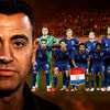 Jeremie Frimpong krijgt het lastig bij Oranje onder Xavi Hernández