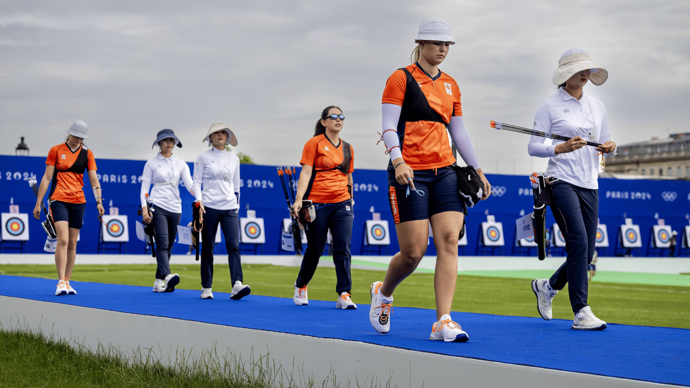 Handboogschutsters bevangen door zenuwen op Olympische Spelen